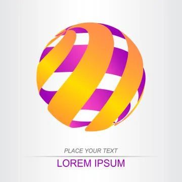 Abstract globe Stock Illustration