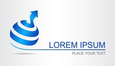 Abstract globe Illustrazione stock