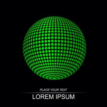 Abstract globe Stock Illustration