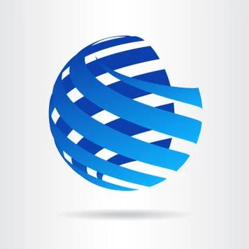 Abstract globe Stock Illustration