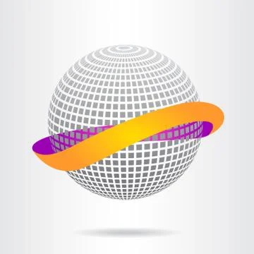Abstract globe Stock Illustration
