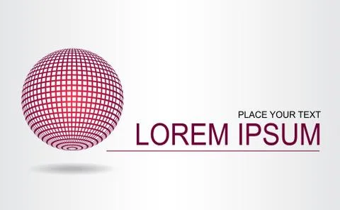 Abstract globe Stock Illustration