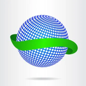 Abstract globe Stock Illustration