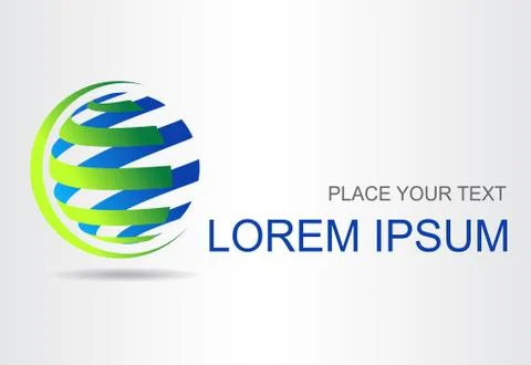 Abstract globe. Stock Illustration