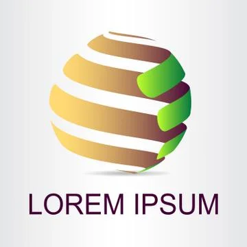 Abstract globe. Stock Illustration