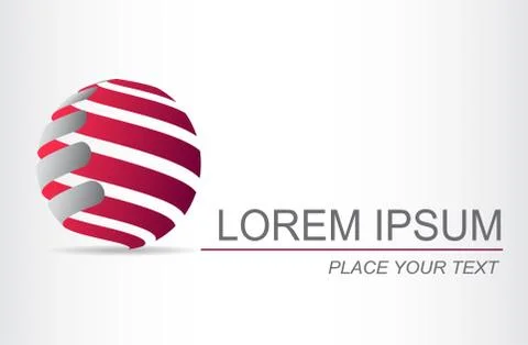 Abstract globe. Stock Illustration