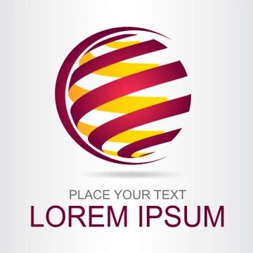 Abstract globe. Stock Illustration