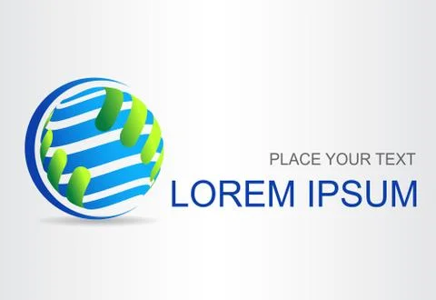 Abstract globe. Stock Illustration