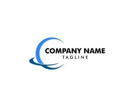 Abstract globe logo Stock Illustration