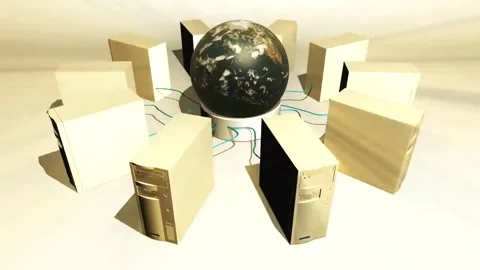 abstract globe maps circulating with gol... | Stock Video | Pond5