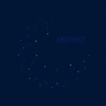 Abstract globe shape Stock Illustration