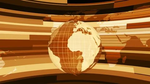 Abstract Globe with Striped Background 스톡 사진