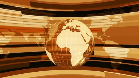 Abstract Globe with Striped Background 스톡 사진