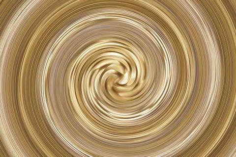 Abstract of gloden spin for background used Stock Illustration