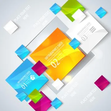 Abstract glossy geometric background. Stock-Illustration