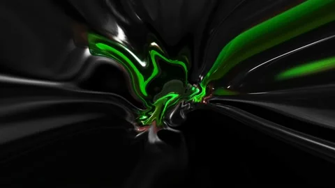 Abstract glossy holographic liquid background animation Stockbeeldmateriaal 167793733