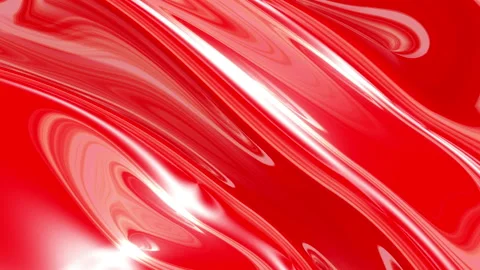Abstract glossy red fabric background in the wind Stock-Footage 133238819