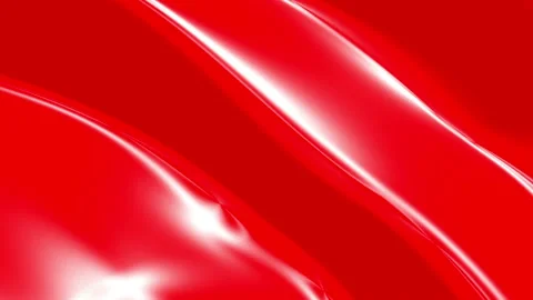 Abstract glossy red fabric background in the wind Stock-Footage 133238866