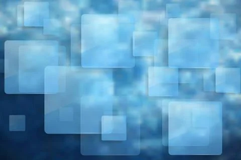 Abstract glossy squares background. Gradient mesh Abstract tech glossy squ... 스톡 사진