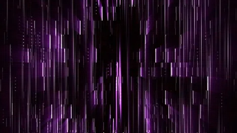 Abstract glow digital in dark - abstraction of data communication, computer Stock Footage 114080789