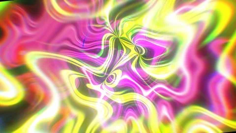 Abstract glow energy background with visual illusion and wave effects, 3d render Stock Illustration