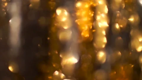 Abstract glow of golden lights Stock Footage 101090994