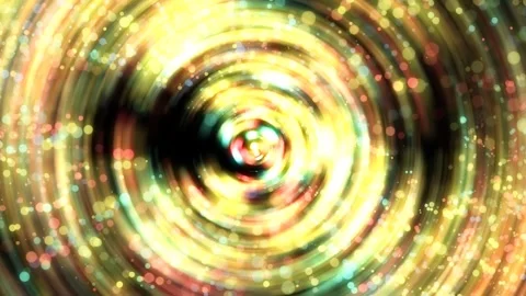 Abstract glow gradient color particles background circle motion  4K Stock Footage 256632698