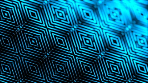Abstract Glow Pattern Loop Motion Background Video stock 133411876