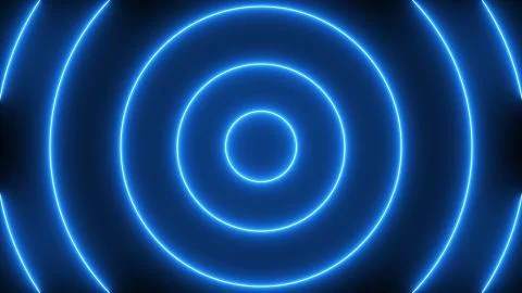 Abstract glow ring. Digital background Stock Illustration