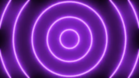 Abstract glow ring. Digital background Illustrazione stock
