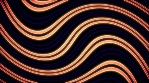 Abstract Glow Сurves Motion Background Video stock 150516476