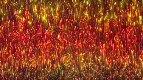 Abstract Glow Trails Loop Video stock 303493764