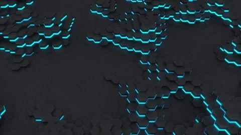 Abstract Glowing 3D Background 스톡 동영상 247890191