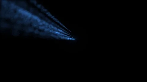 Abstract Glowing 3d Light Strokes Background Stock Footage 124654823