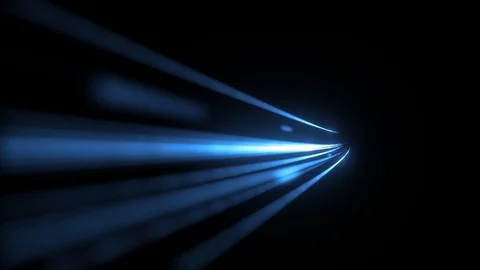 Abstract Glowing 3d Light Strokes Background Vidéo 124654832