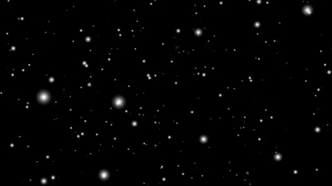 Abstract glowing 4 color CC ball action animation on black background .The .. Stock Footage 311316201