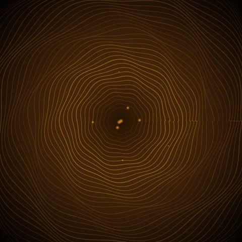 Abstract glowing abstract energy lines background loop for motion graphics Stock Footage 345689179