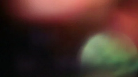 Abstract glowing and winking Multi-color bokeh, defocus circle, round shaped Stock Footage 125788458