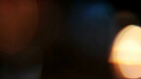 Abstract glowing and winking Multi-color bokeh, defocus circle, round shaped Stock Footage 125788471