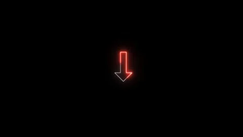 Abstract glowing arrow icon animations for all the video trend visuals on b.. Stock Footage 312166720