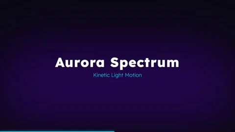 Abstract glowing aurora spectrum light waves background for science or tech.. Stock Footage 337656319