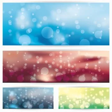 Abstract glowing background illustration Stock Illustration