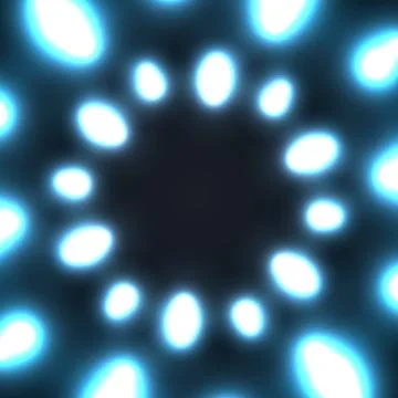 Abstract glowing background with light spots Stock Illustration