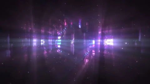 Abstract Glowing Background Loop Stock Footage 163525259