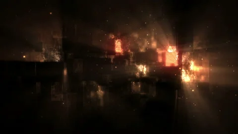 Abstract Glowing Background Loop Stock Footage 163528909