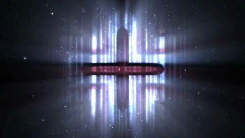 Abstract Glowing Background Loop Stock Footage 163530727