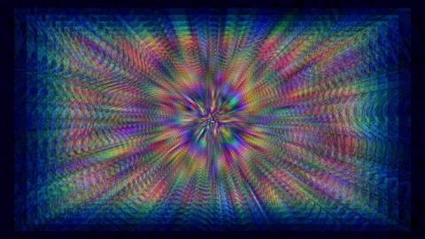 Abstract glowing background with multicolored rays 库存影片 174132623