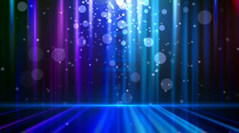 Abstract glowing background with particles. Blue.  Loopable Stock Footage 853900