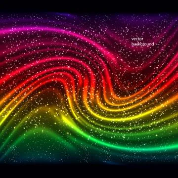 Abstract glowing background. vector illustration Stock Illustration