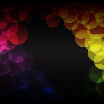 Abstract glowing background - vector illustration Stock Illustration